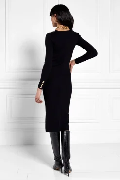 Kensington V-Neck Midi Dress