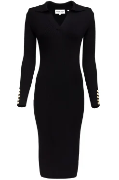 Knitted Shirt Dress