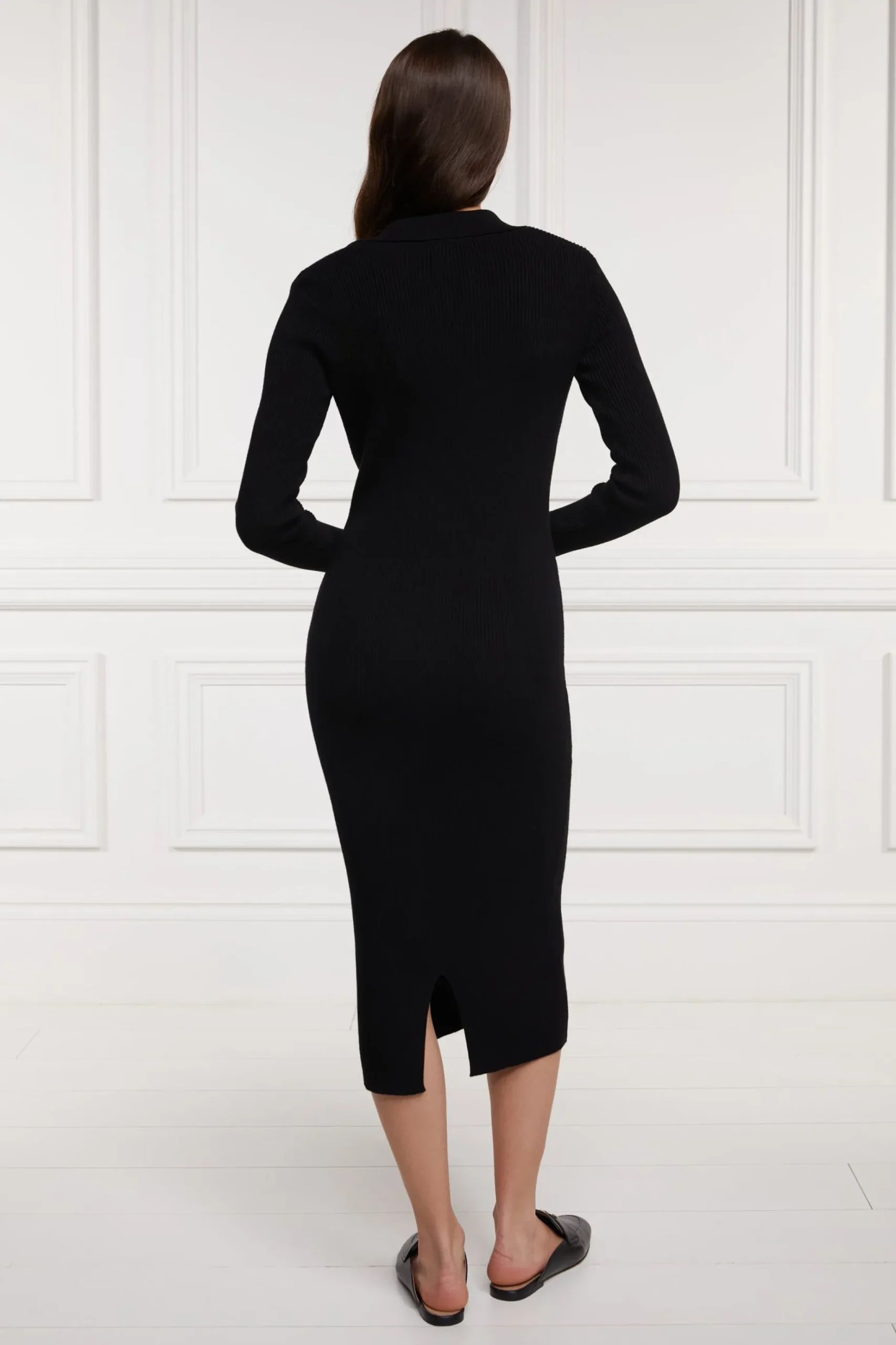 Knitted Shirt Dress