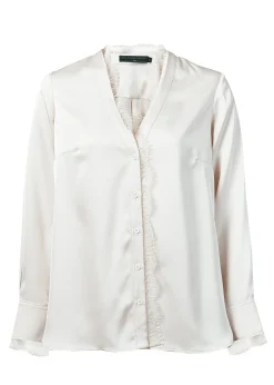 Lace V-Neck Blouse