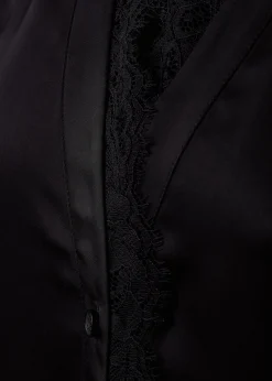 Lace V-Neck Blouse