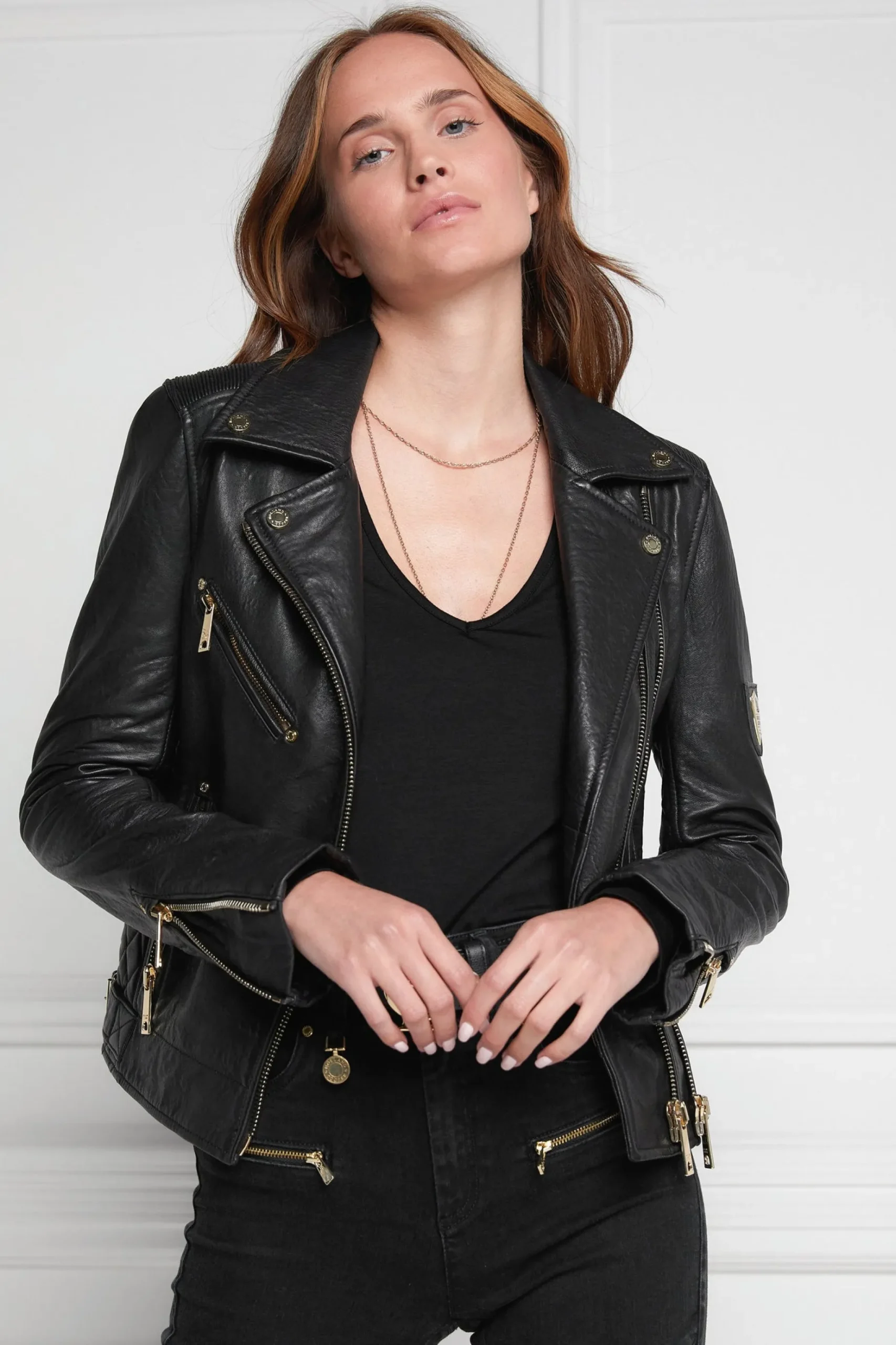 Leather Biker Jacket