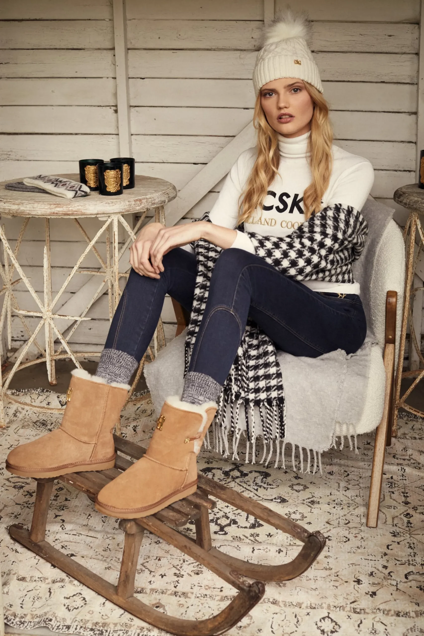 Logo Ski Knit