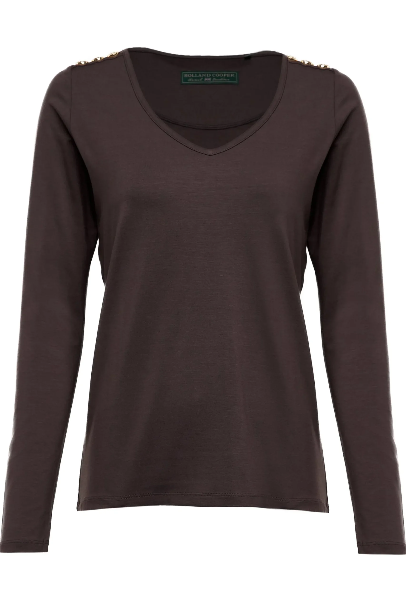 Long Sleeve V-Neck Tee