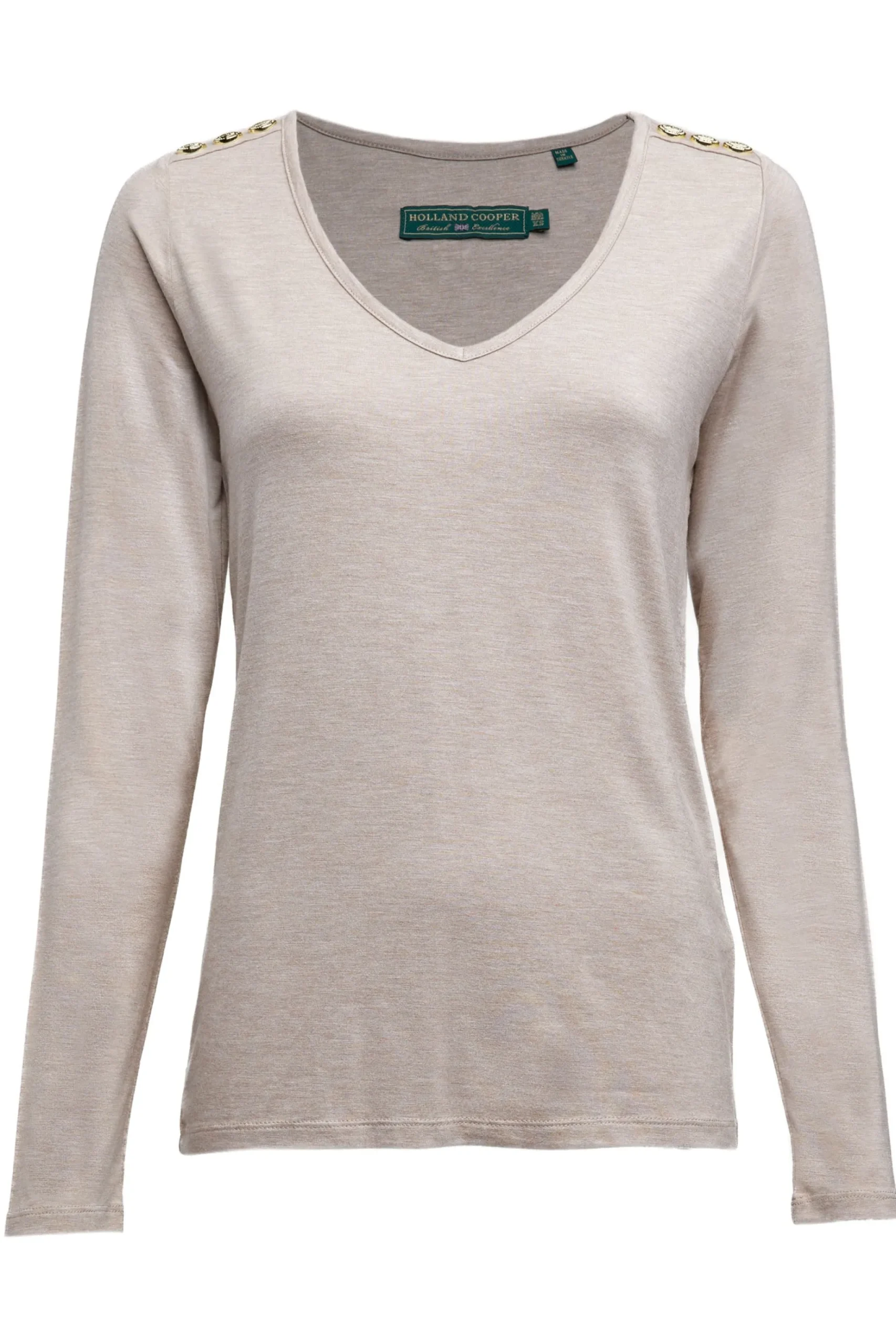 Long Sleeve V-Neck Tee