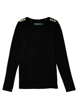 Long Sleeve V-Neck Tee