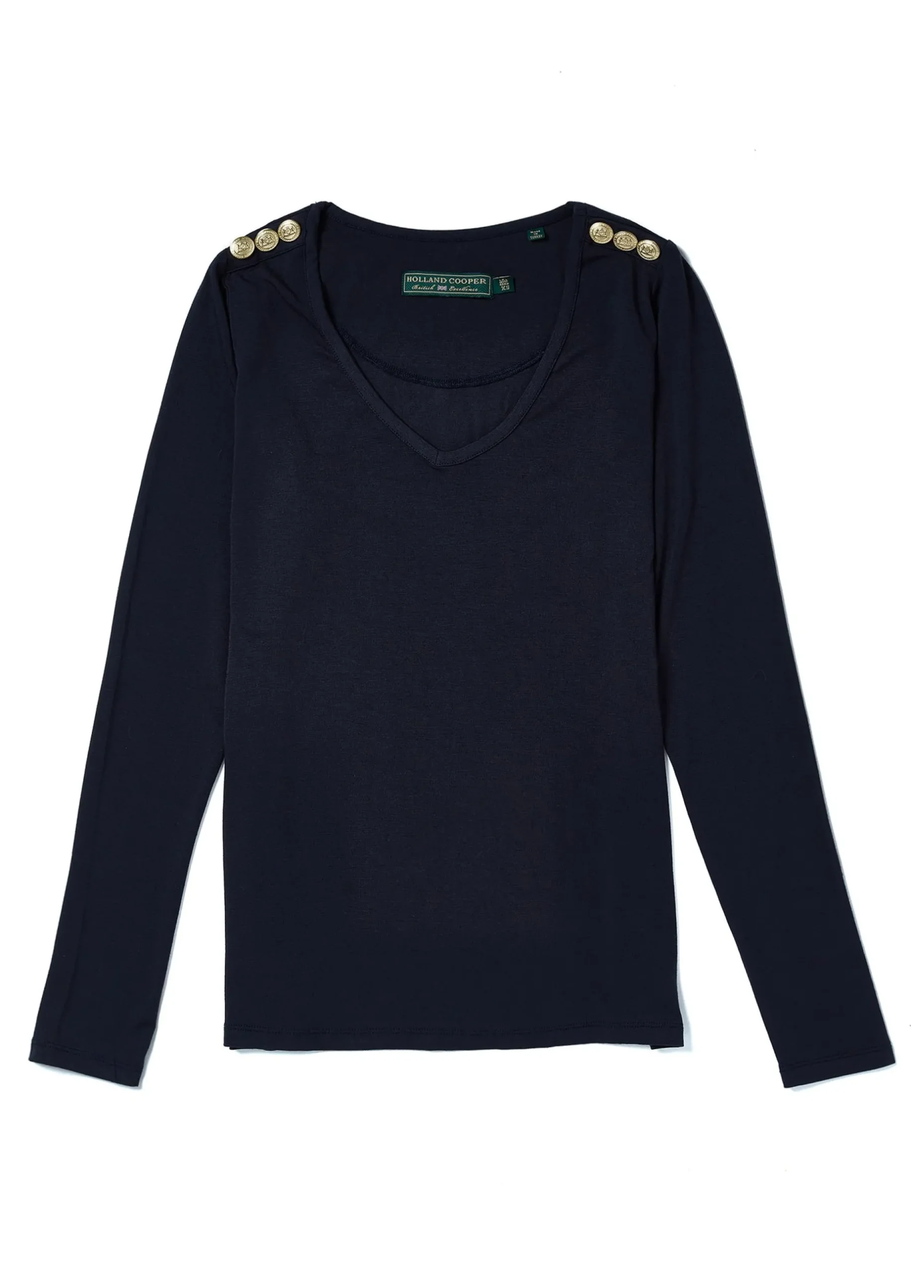 Long Sleeve V-Neck Tee