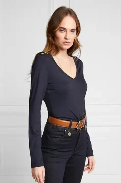 Long Sleeve V-Neck Tee
