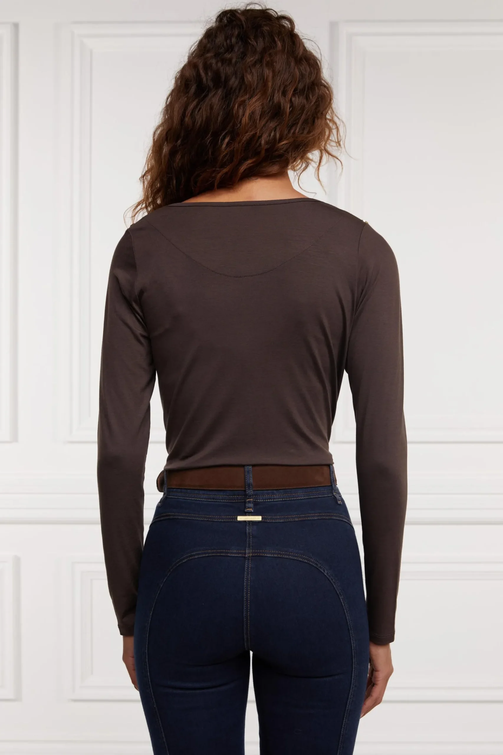 Long Sleeve V-Neck Tee