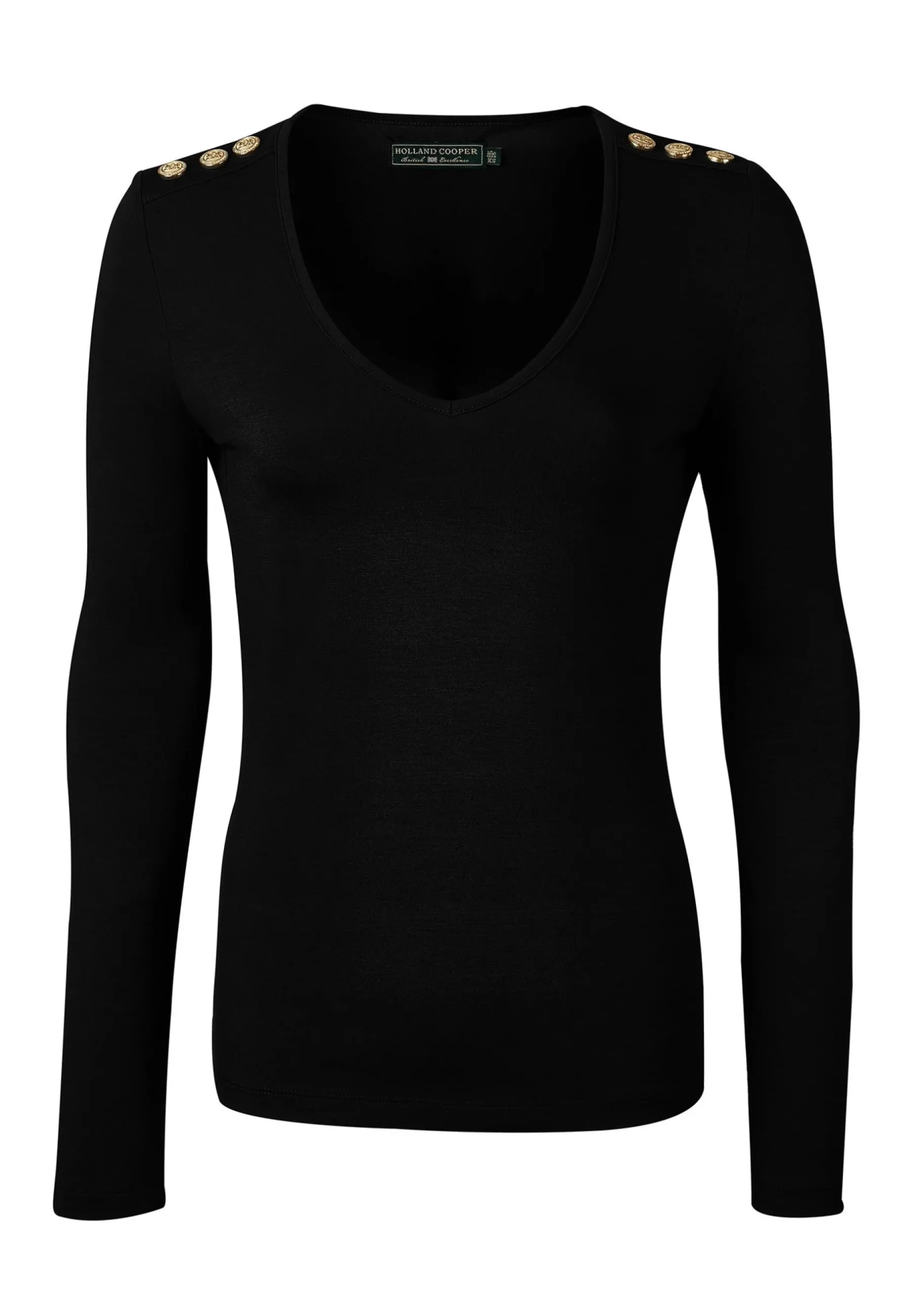 Long Sleeve V-Neck Tee