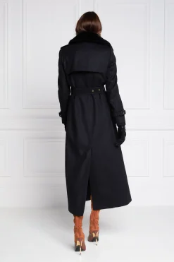 Marlborough Shearling Trench Coat