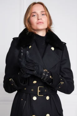 Marlborough Shearling Trench Coat