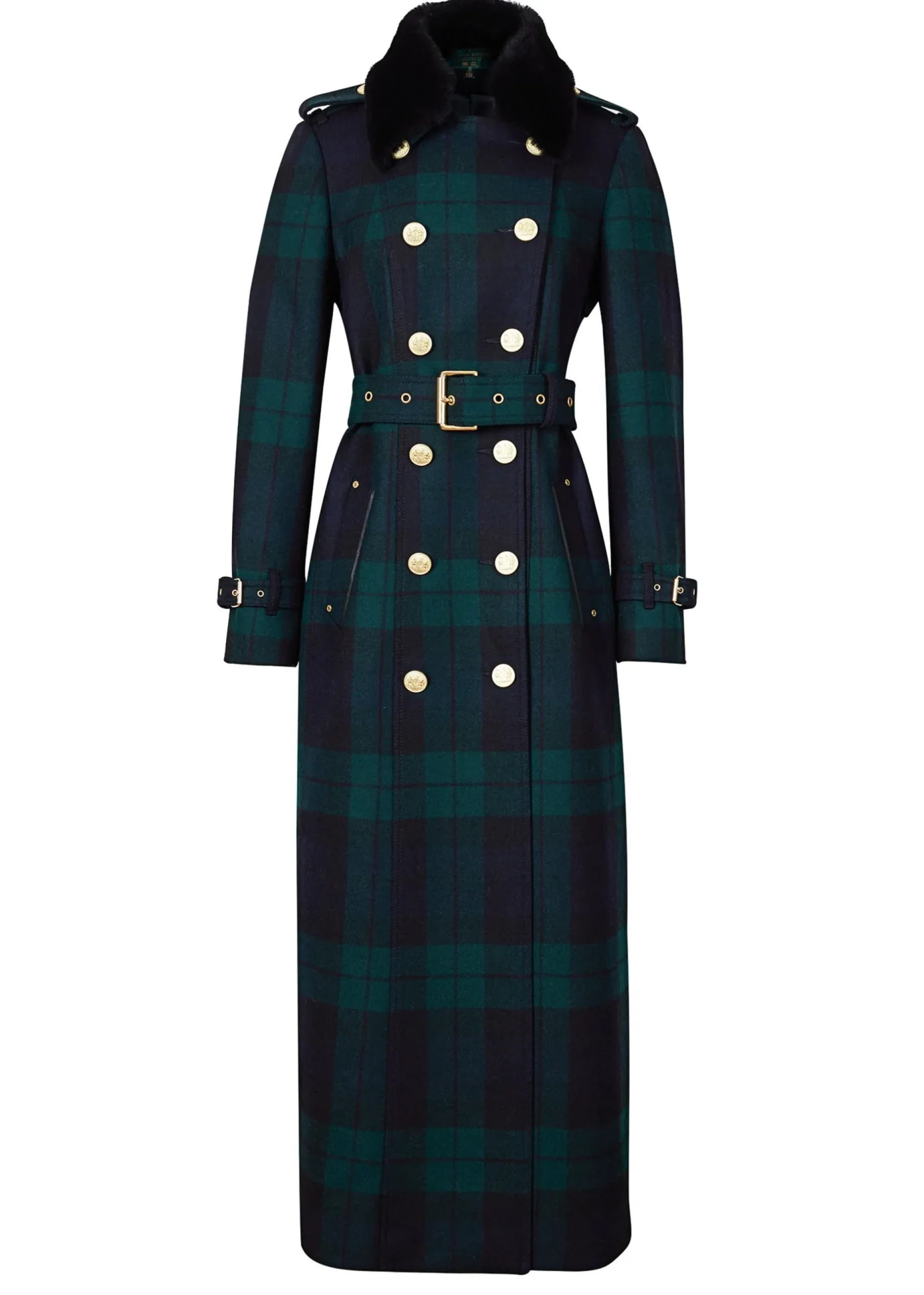 Marlborough Shearling Trench Coat