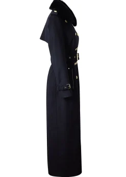 Marlborough Shearling Trench Coat