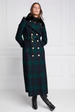 Marlborough Shearling Trench Coat