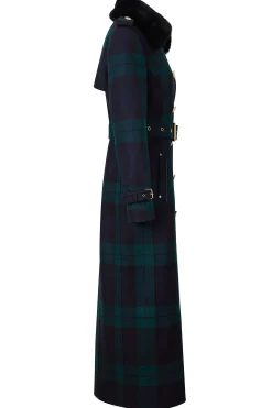 Marlborough Shearling Trench Coat
