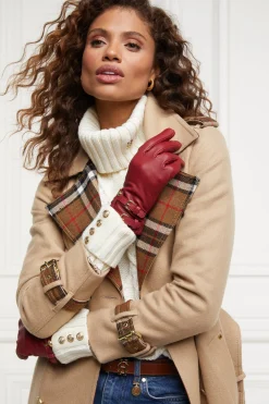 Monogram Leather Gloves