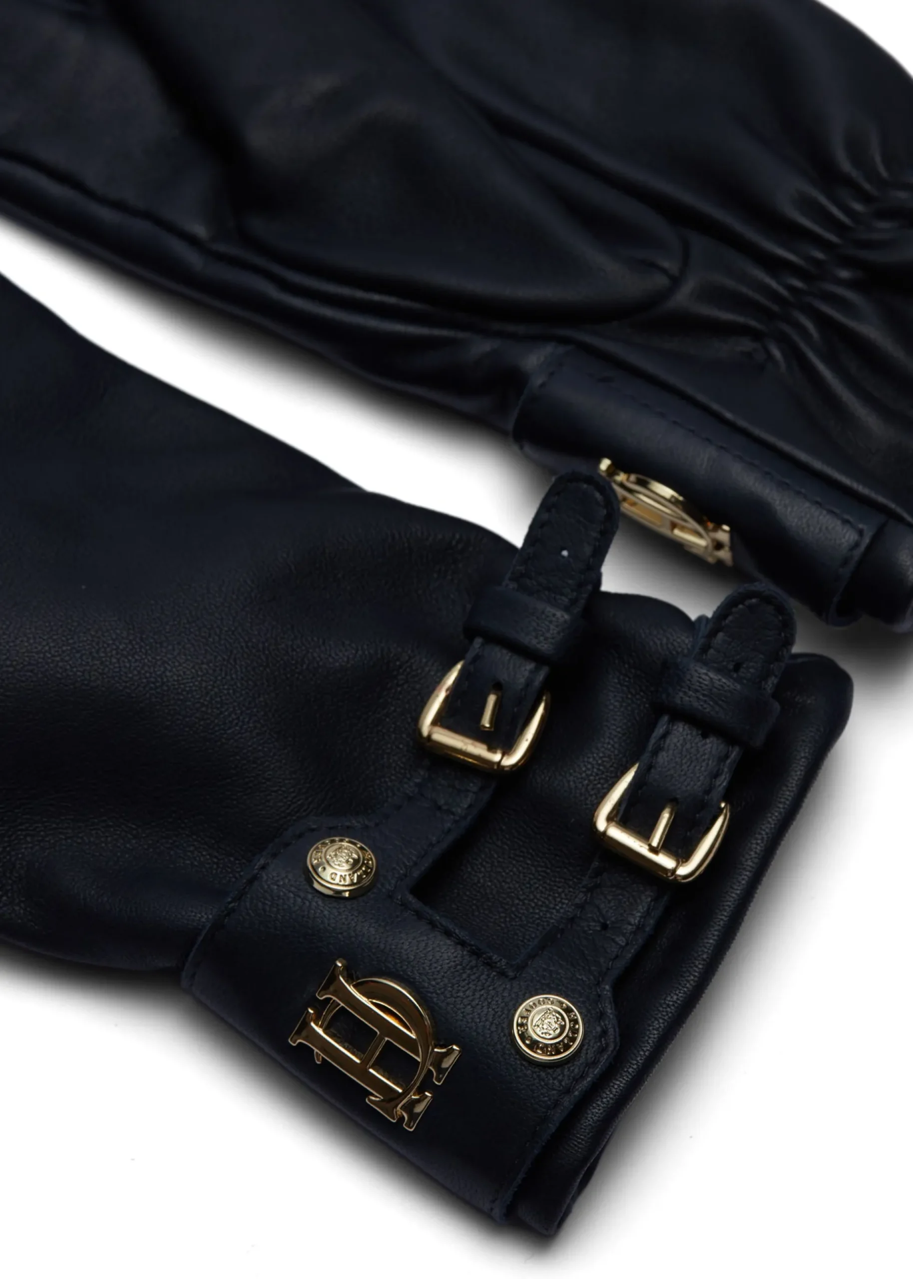 Monogram Leather Gloves