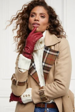 Monogram Leather Gloves