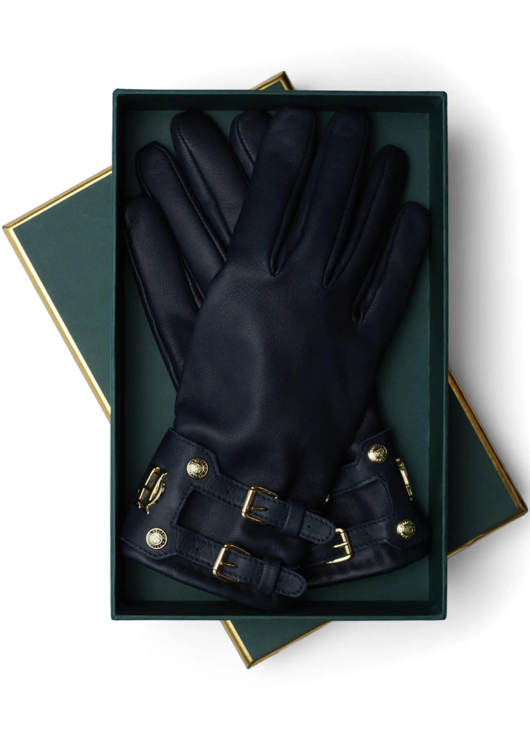 Monogram Leather Gloves