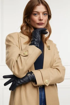 Monogram Leather Gloves