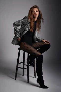 Monogram Tights