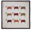Nine Horse Silk Scarf