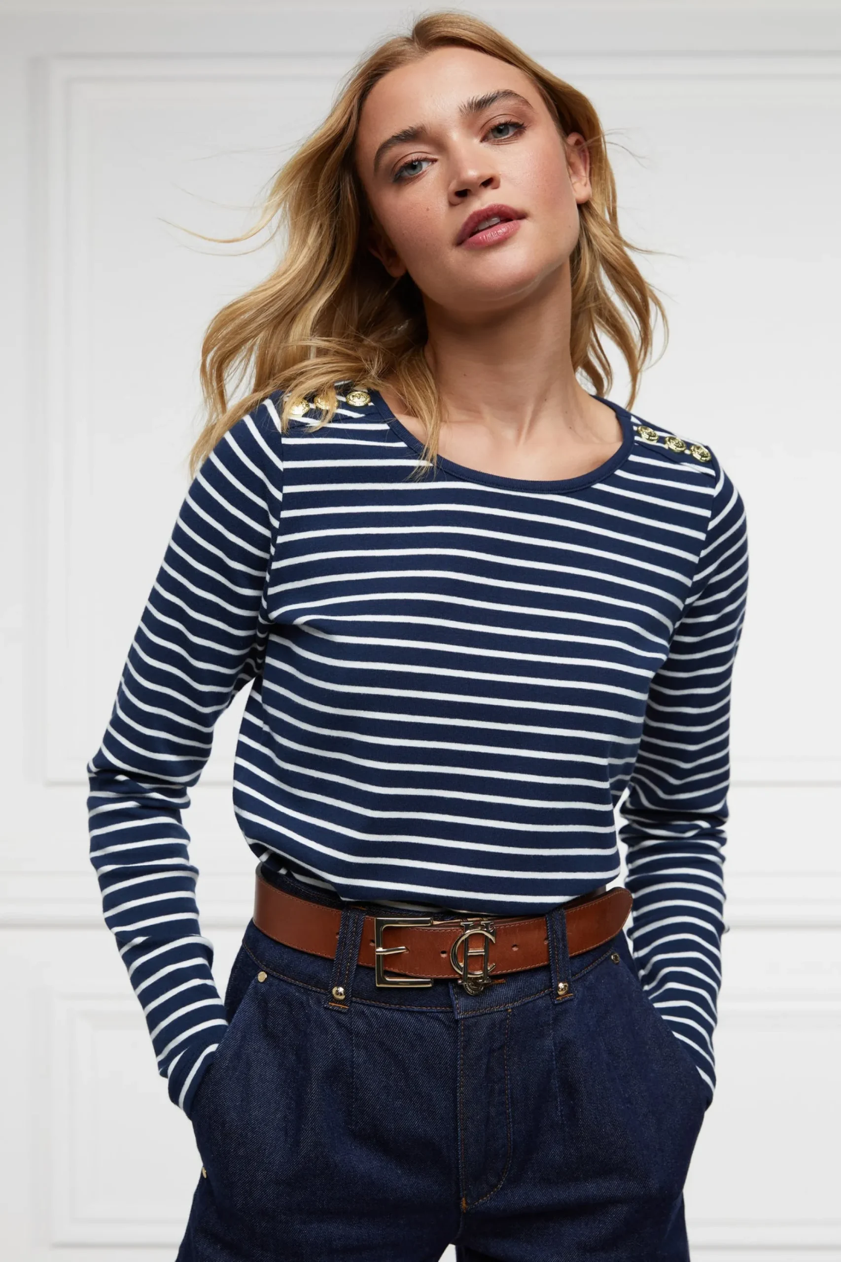 Padstow Long Sleeve Crew Neck Tee