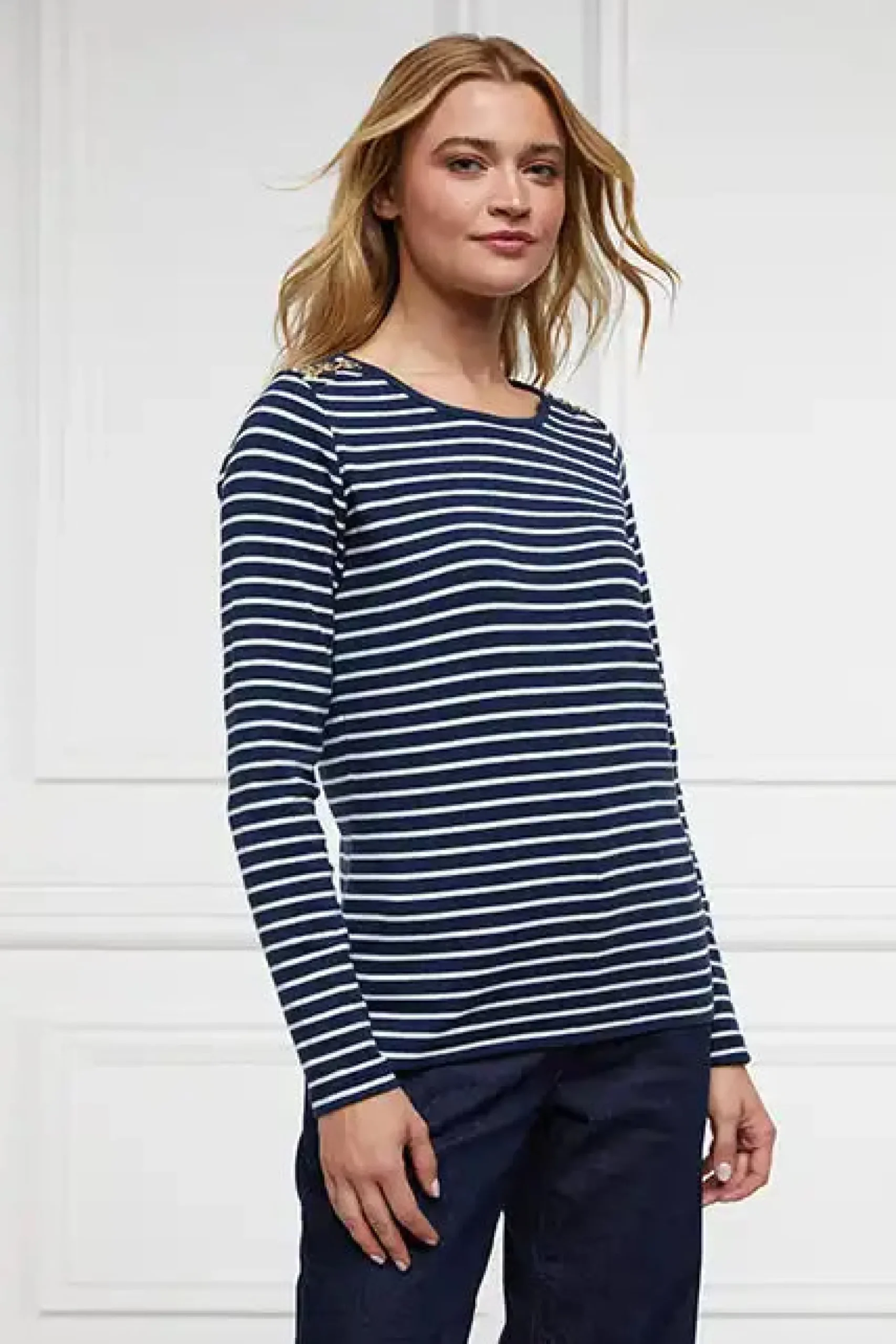 Padstow Long Sleeve Crew Neck Tee