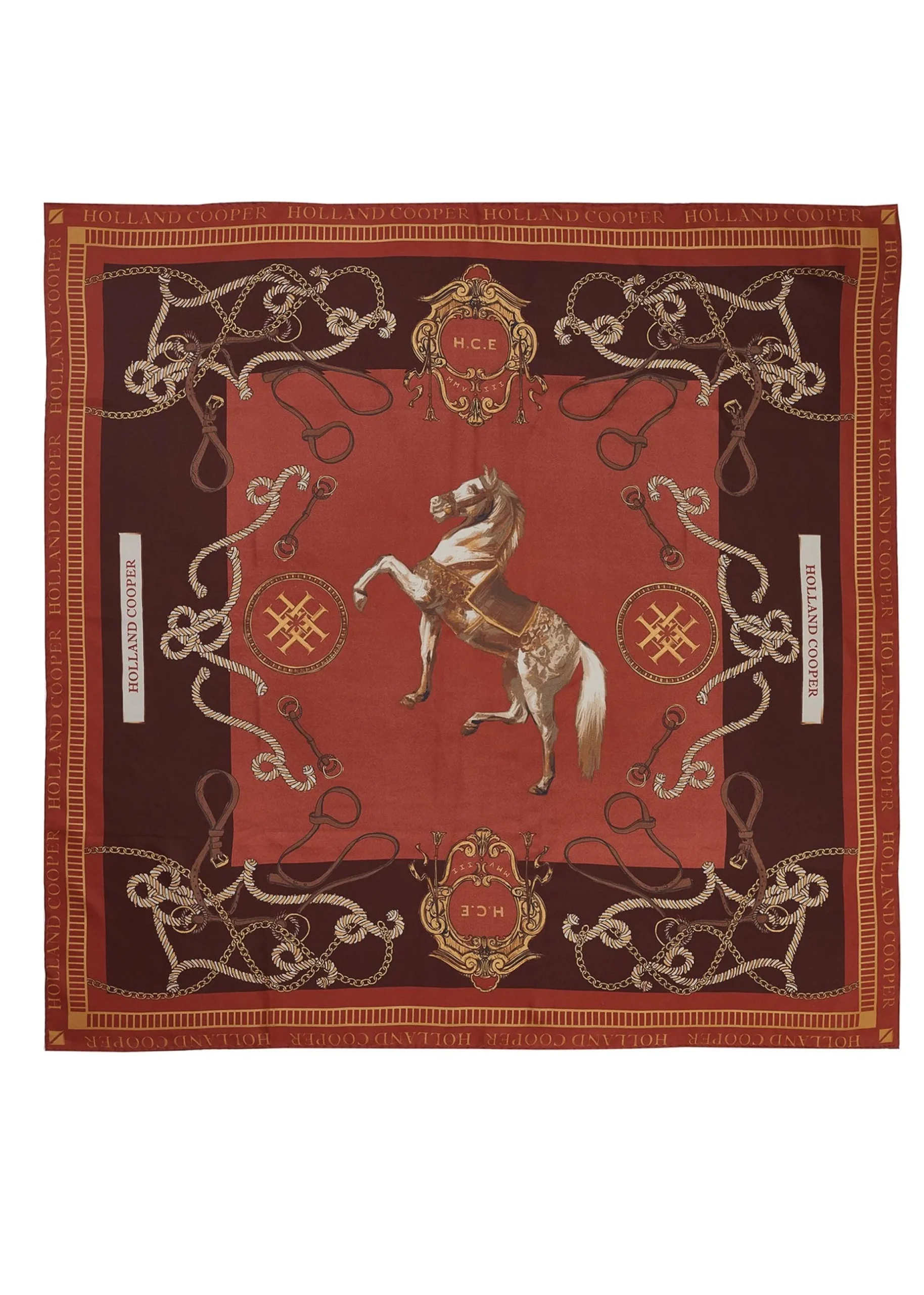 Regal Horse Silk Scarf