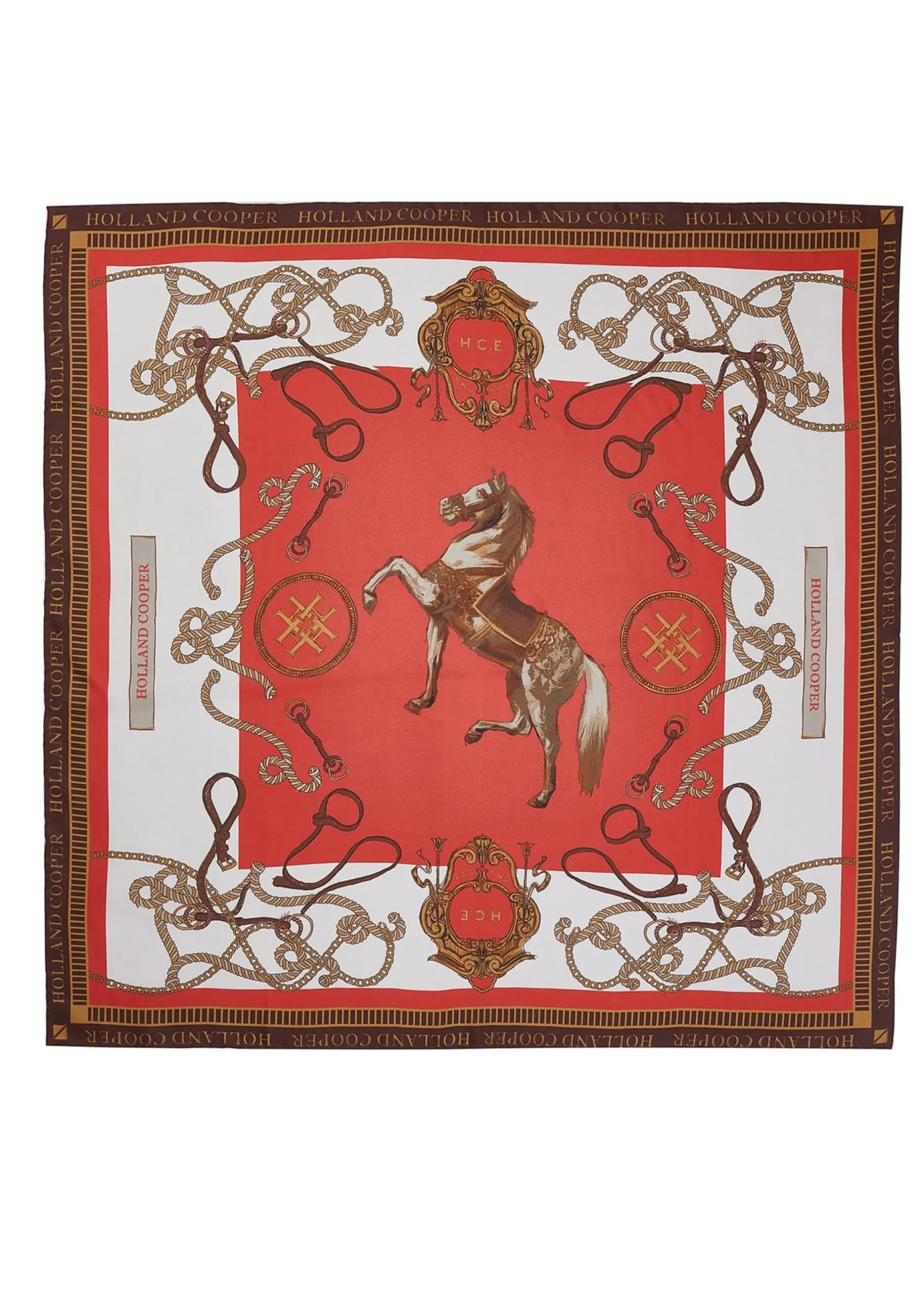 Regal Horse Silk Scarf