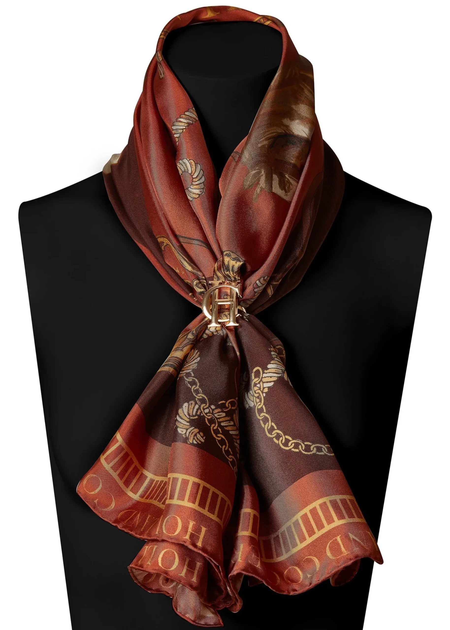 Regal Horse Silk Scarf