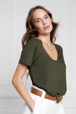 Relax Fit V-Neck Tee