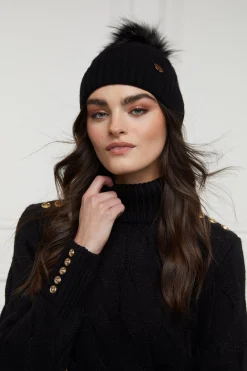 Rib Bobble Hat