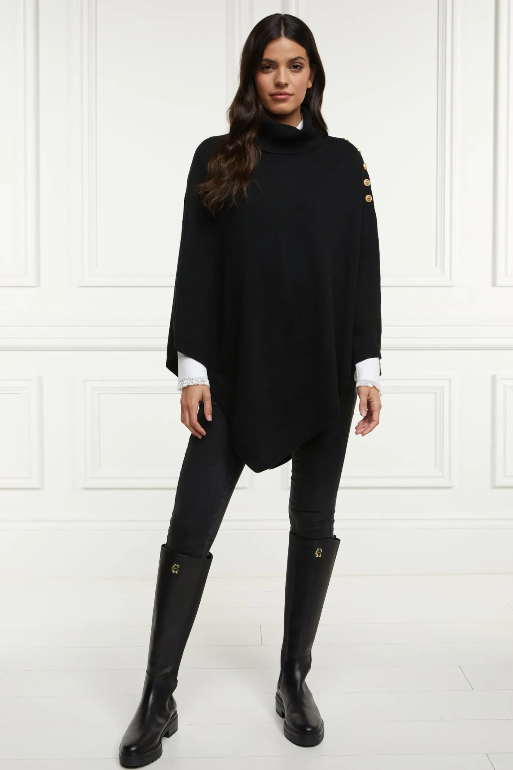 Roll Neck Cape