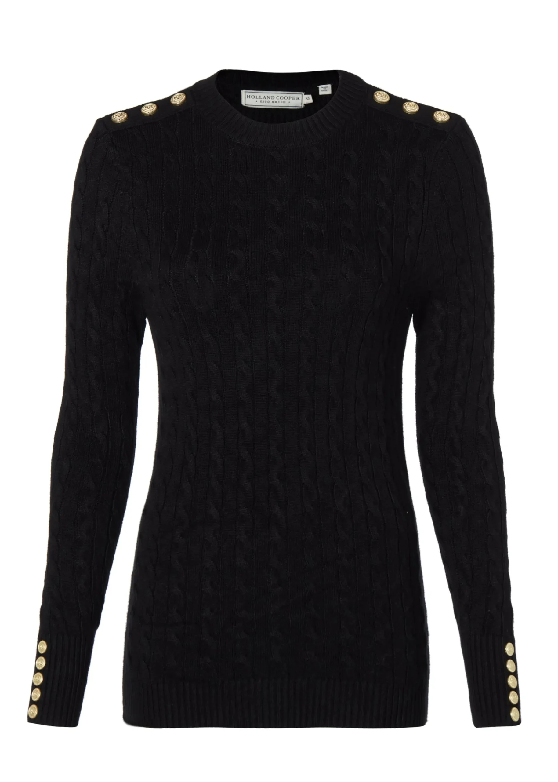 Seattle Cable Crew Knit