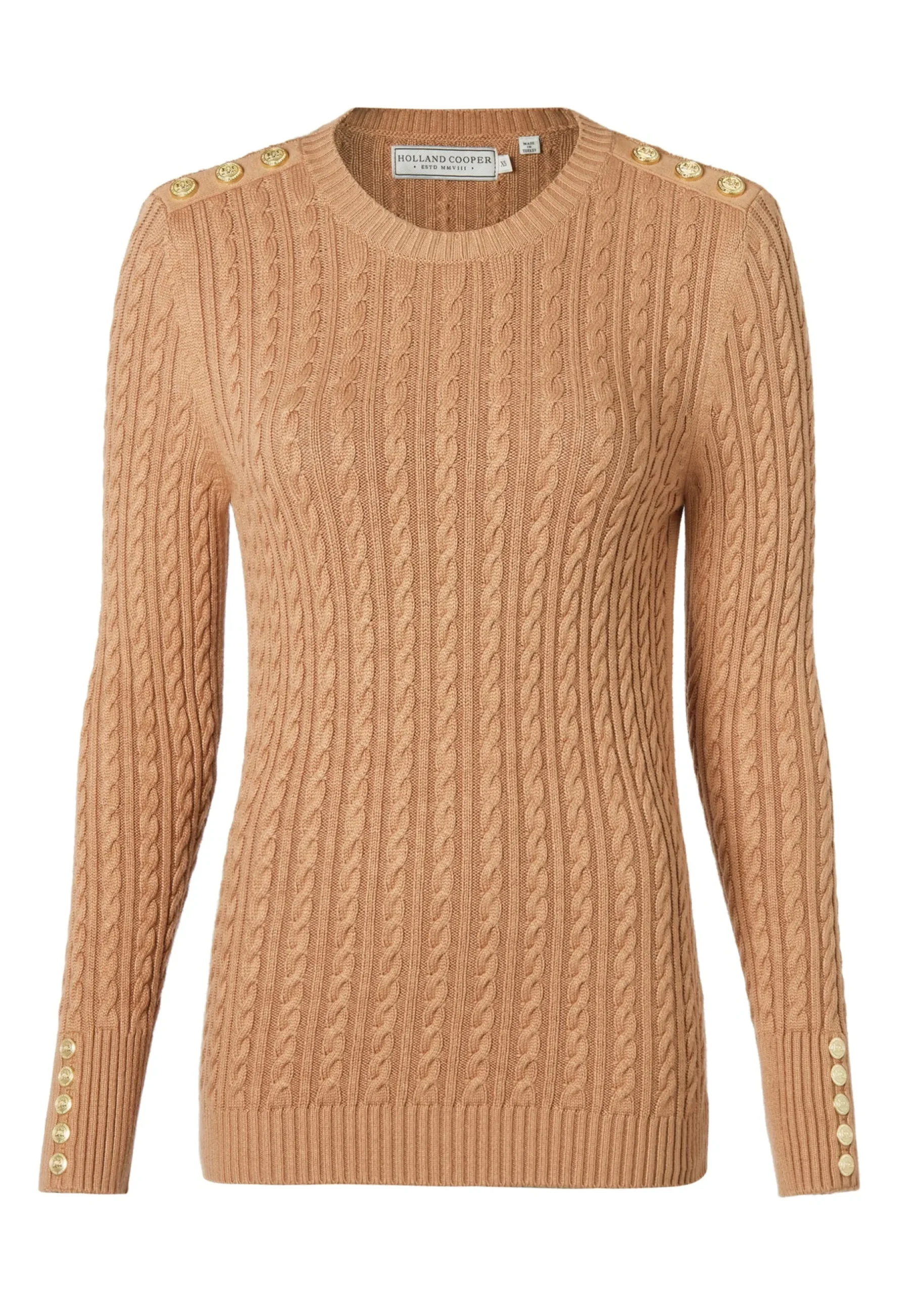 Seattle Cable Crew Knit