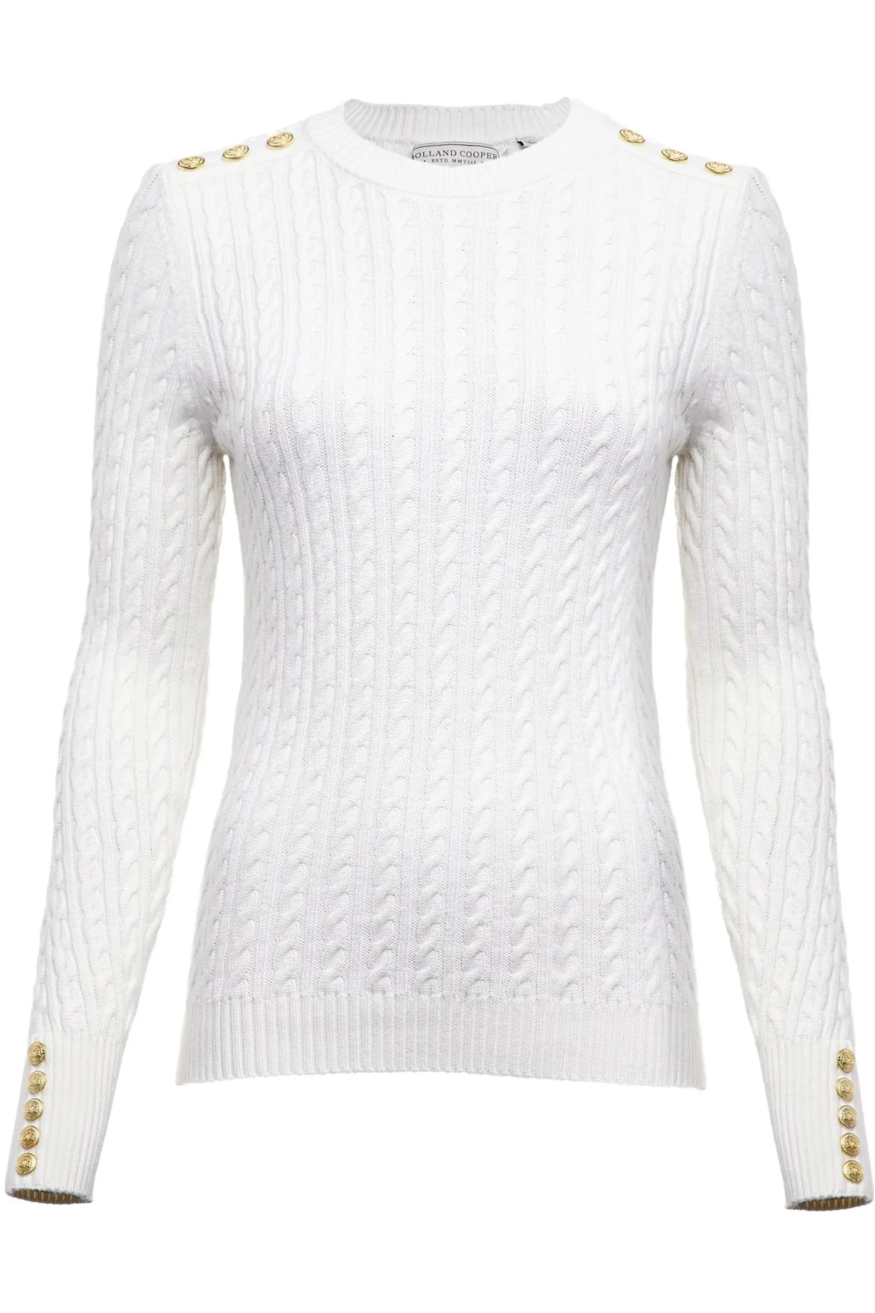 Seattle Cable Crew Knit