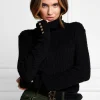 Seattle Roll Neck Cable Knit