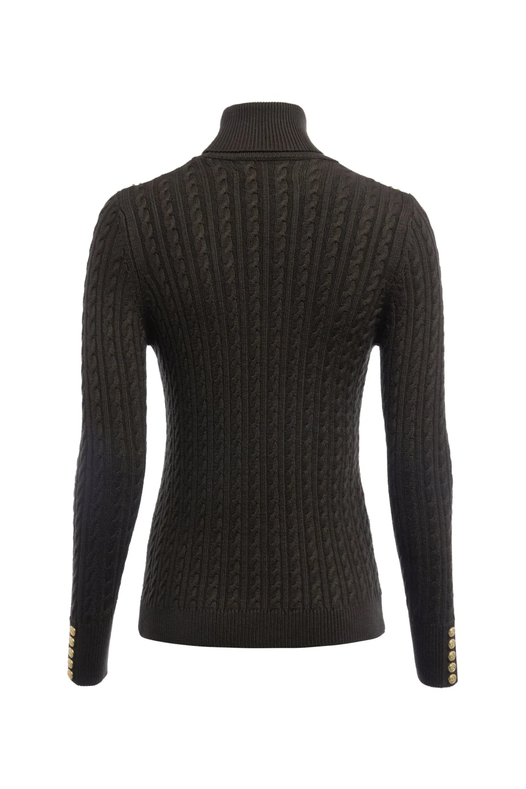 Seattle Roll Neck Cable Knit