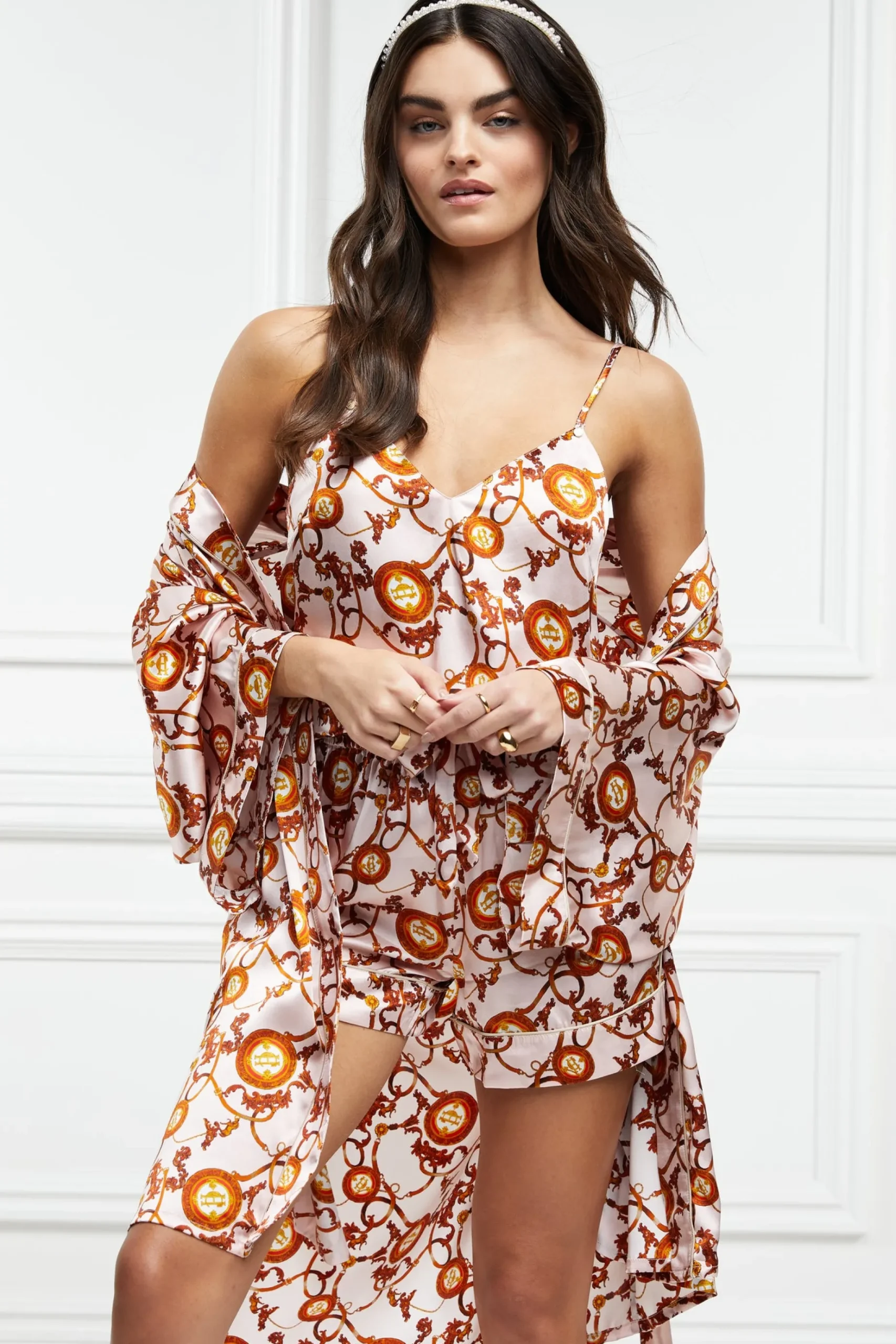 Silk Dressing Gown
