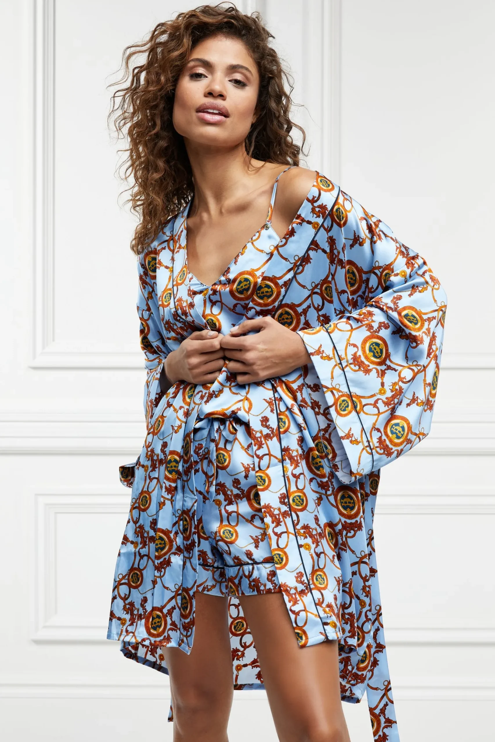 Silk Dressing Gown