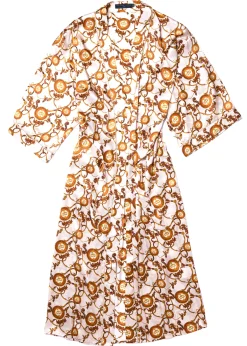 Silk Full Length Dressing Gown