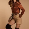 Silk V-Neck Blouse