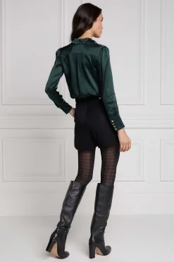 Silk V-Neck Blouse