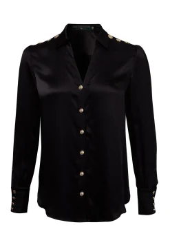 Silk V-Neck Blouse