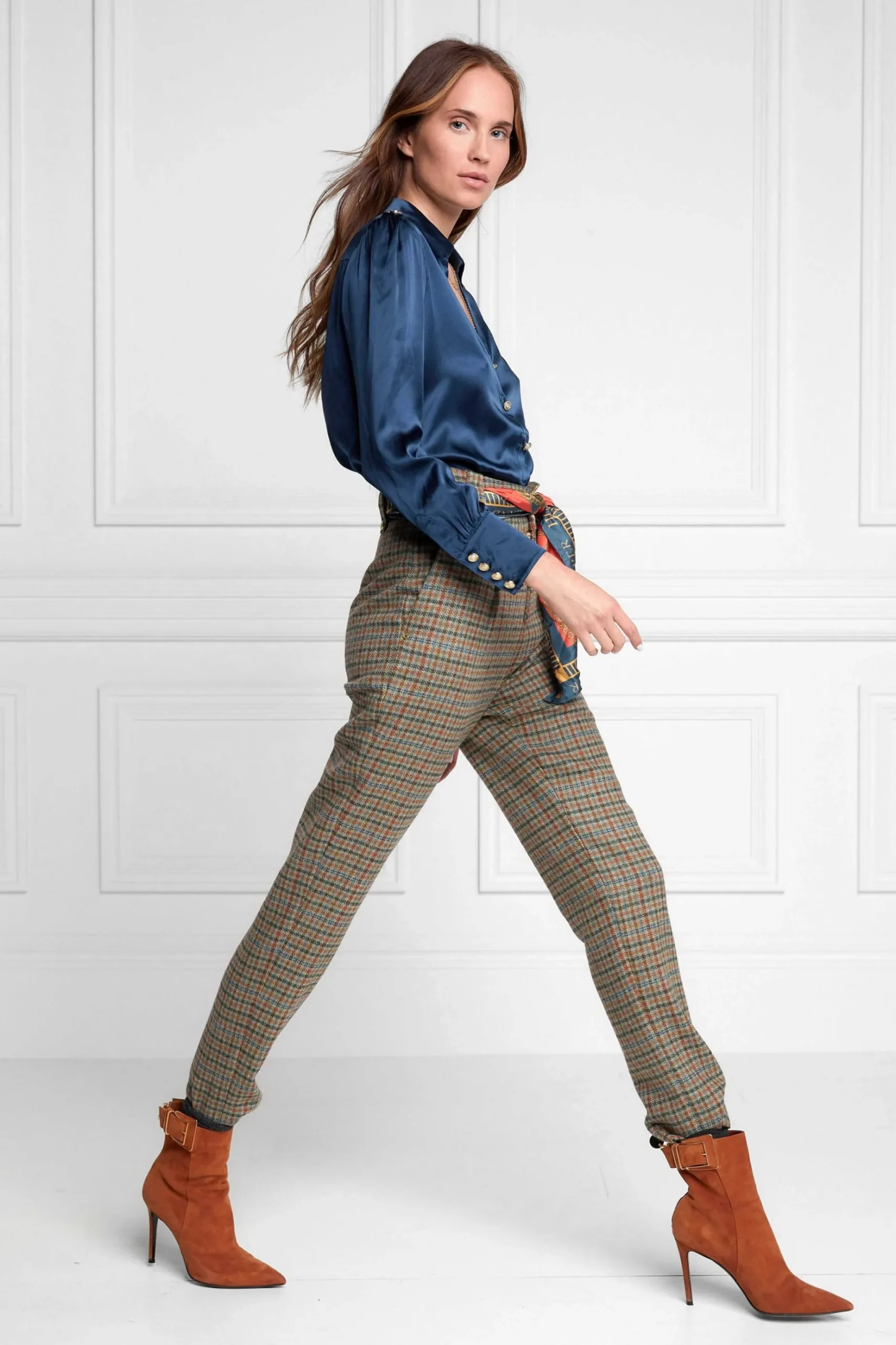 Silk V-Neck Blouse