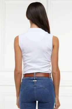 Sleeveless Polo Shirt