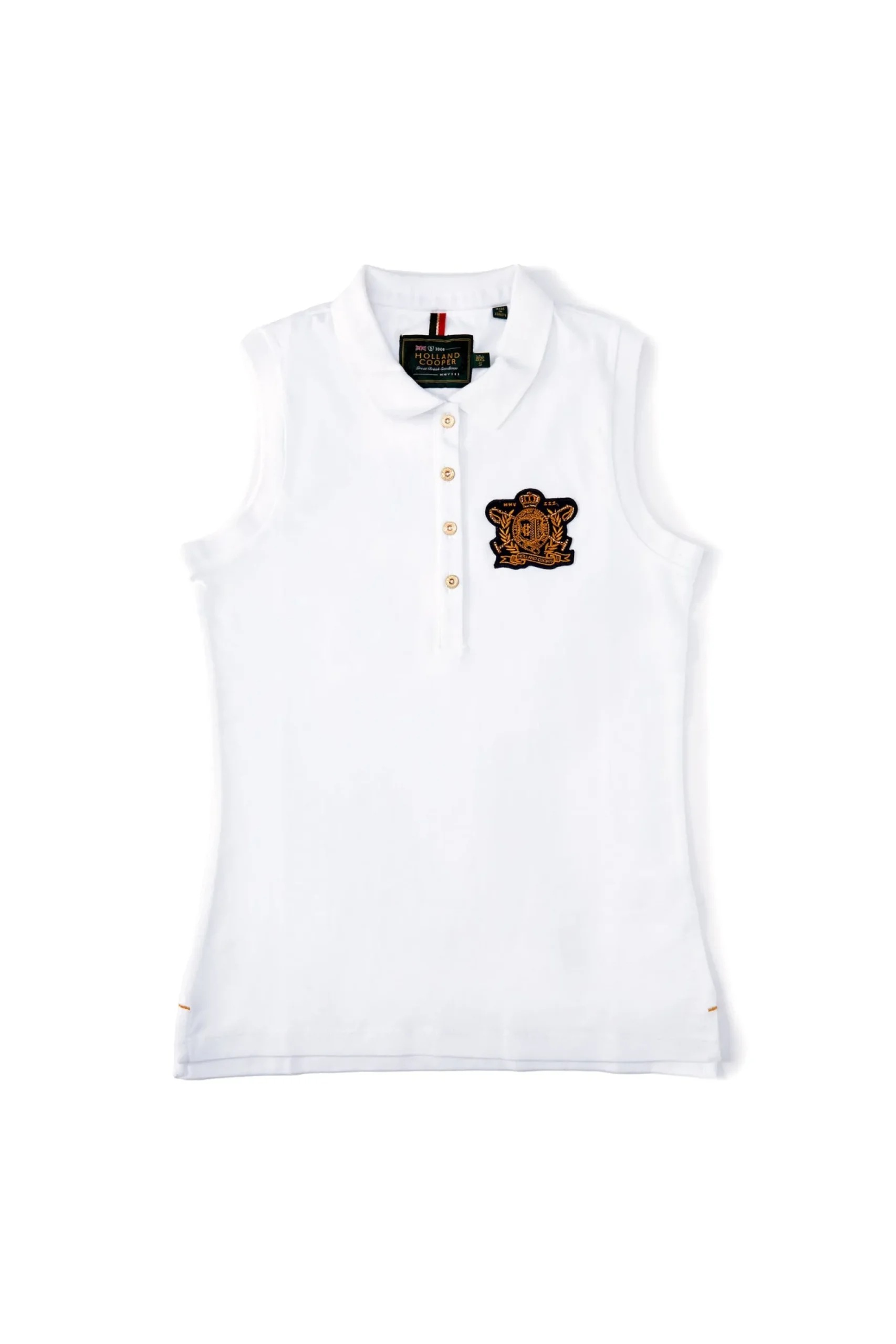 Sleeveless Polo Shirt