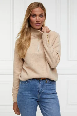 Tori Half Zip Knit